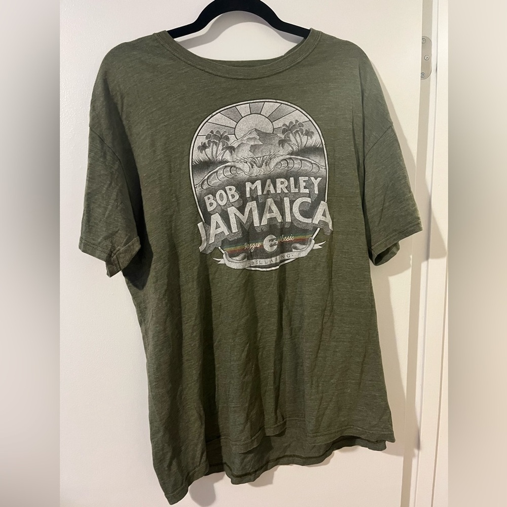 Bob Marley Jamaica Green T-Shirt